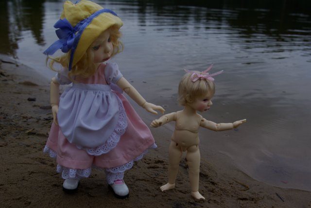 Лето,ах лето. Куклы Bo Peep, Peas by Kim Lasher (фото 2)