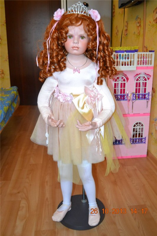 Балерина от Donna Rubert или приезд новенькой фарфоровой куклы (фото 5)