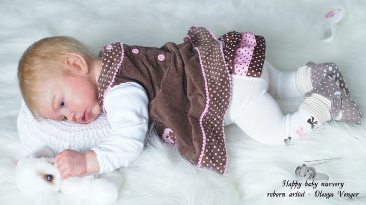 Моя маленькая Бэль. Кукла реборн Олеси Венгер