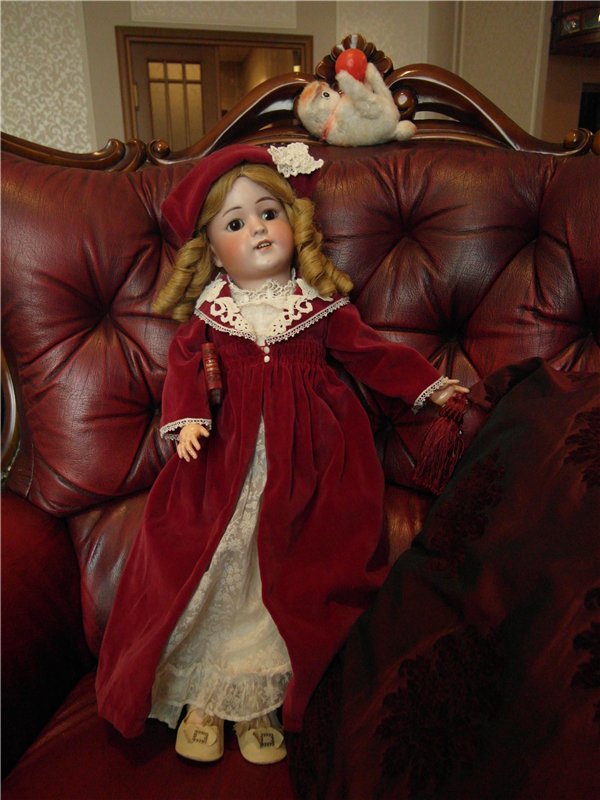 Антикварная Кити и её механический котёнок. Видео