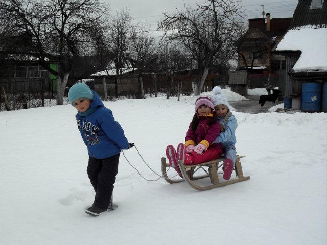 Зимние каникулы.Annecke, Ethan, Trixi от Monika Levenig и Millie от Monika Peter-Leicht