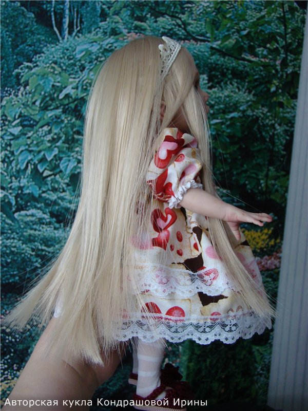Сказочная девочка на заказ. Авторская кукла Кондрашовой Ирины (фото 6)