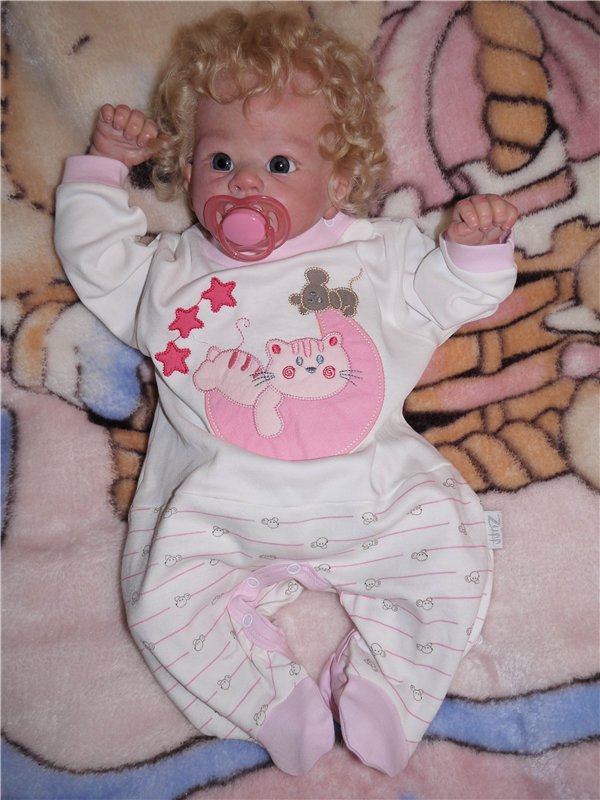 Моя Холли из молдика Holly от скульптора Linda Murray. Кукла реборн Натальи Фединой, Baby-Zest