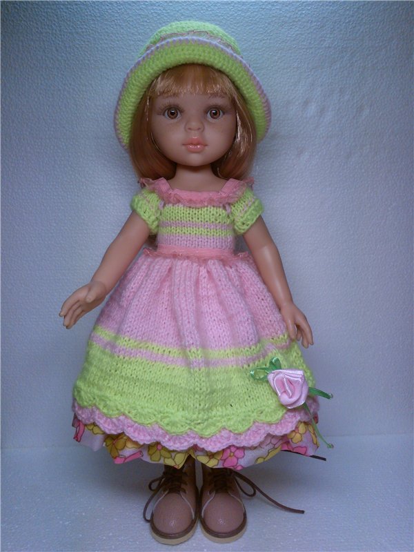 Игровые куклы Paola Reina, моя Дашенька и новое платье