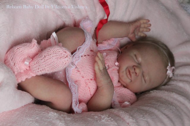 Крохотулька Angeli от Elisa Marx. Куколка реборн Виктории Вишни