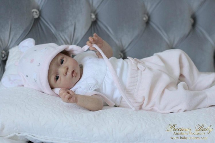 Маленькая капелька - Аделия! Кукла реборн Анастасии Бочковой