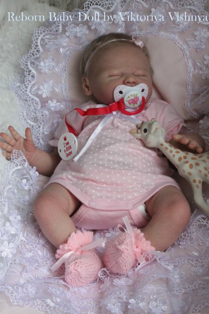 Крохотулька Angeli от Elisa Marx. Куколка реборн Виктории Вишни