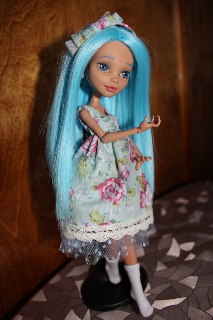 Я не любила Monster High! ООАК Мальвина (фото 6)