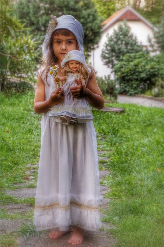 Кукла и ее девочка... Once upon a time (фото 4)