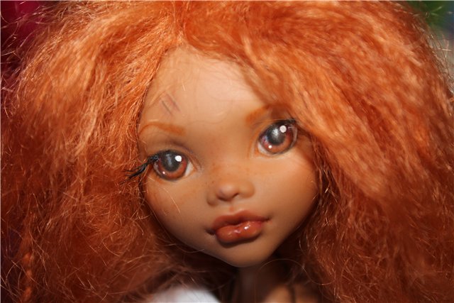 К Мальвине приехали сёстры. Ещё два ООАКа Monster high (фото 4)