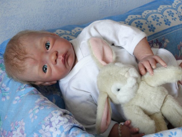 Кукла реборн Марусенька — Куклы Реборн (Reborn): домашние фото (фото 3)