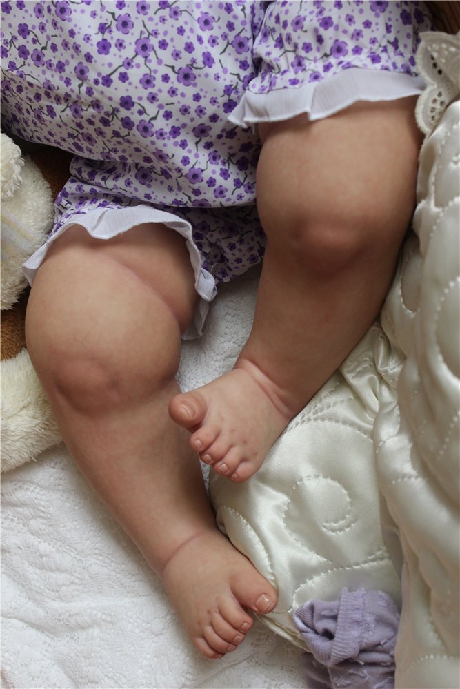 Пончик спит. Кукла реборн Преображенской Светланы