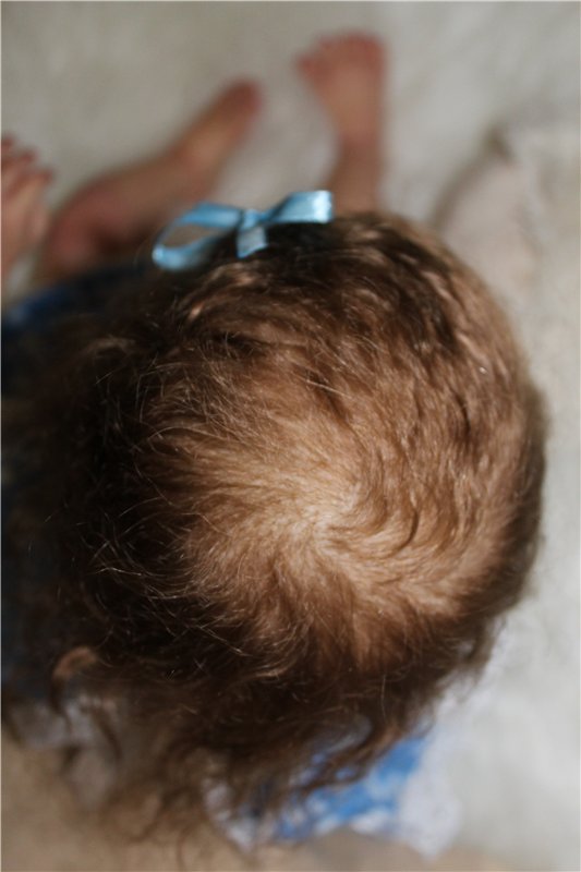 Малышка-реборн из молда Маленка