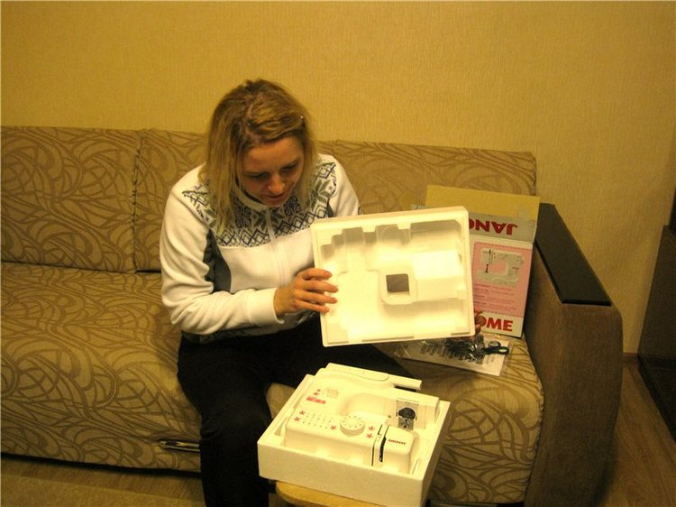 Наша новенькая. Швейная машинка janome (фото 10)