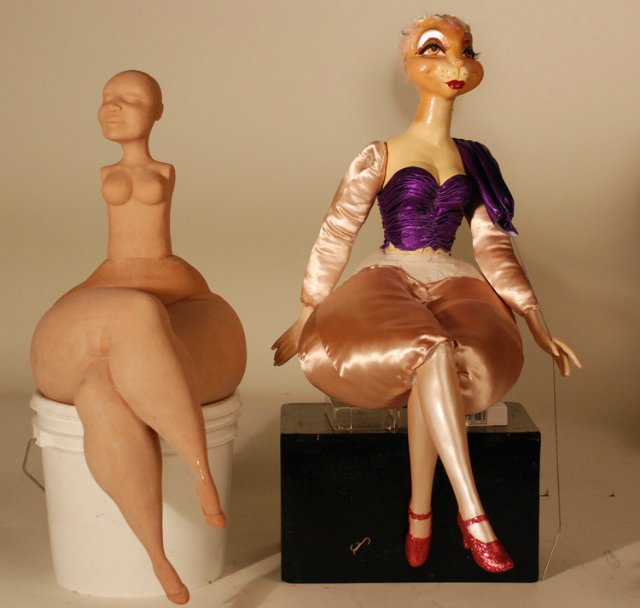 Волшебный мир Katherine collection - нет нет.. вам не кажется это действительно Олень - балерина и Гиппопотам манекенщица