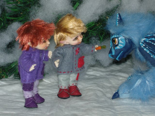 Последняя в этом году зимняя история от Таниты "Смурфик" (фото 7)