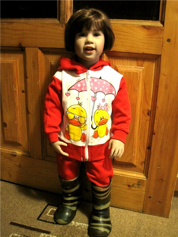 Как мы искали ручейки. Лерочка – коллекционная кукла Sissel Skille (фото 3)