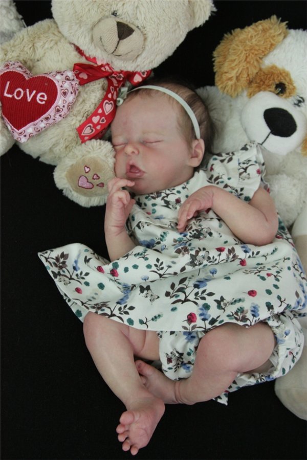 Удивительно реалистичная кукла реборн Елены Киприяновой. Молд Emma by Natalie Scholl