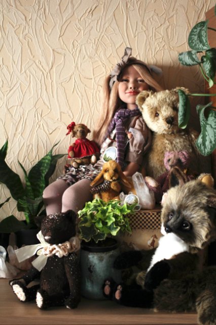 Сильвиан - кролик из леса. Авторские игрушки ручной работы Татьяны Матляк (фото 9)