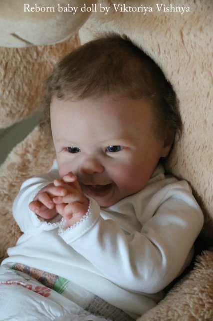Мейзи... Куколка Реборн Виктории Вишни (фото 4)