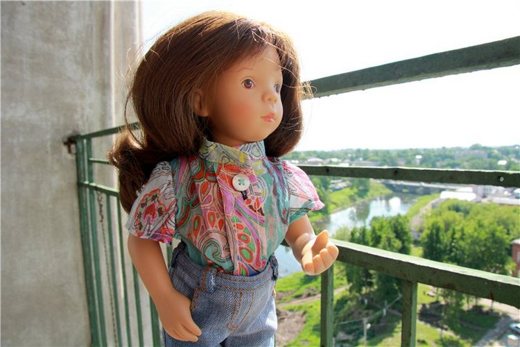 Что такое отпуск? Это - Незабудковое Лето. Minouche от Sylvia Natterer