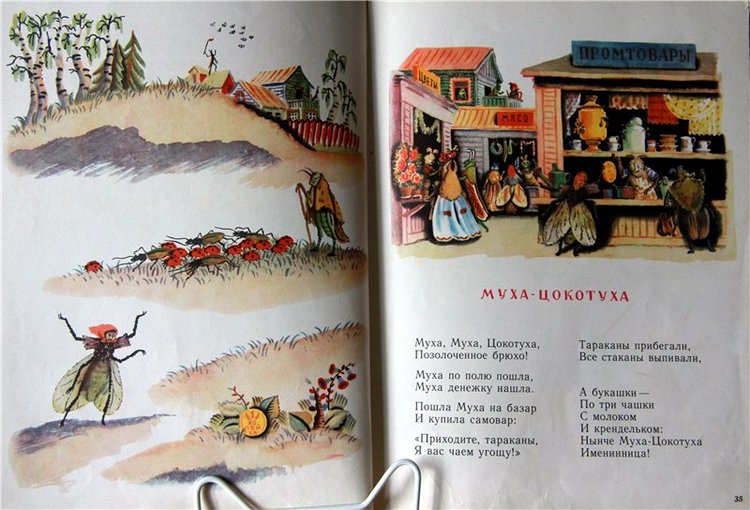 Моя любимая книга детства, продолжение. Сказки Корнея Чуковского