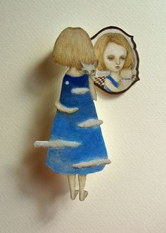 Удивительные бумажные куклы японской художницы Maki Hino (фото 9)