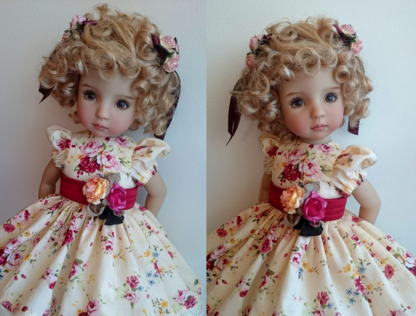 Английская роза от Dianna Effner