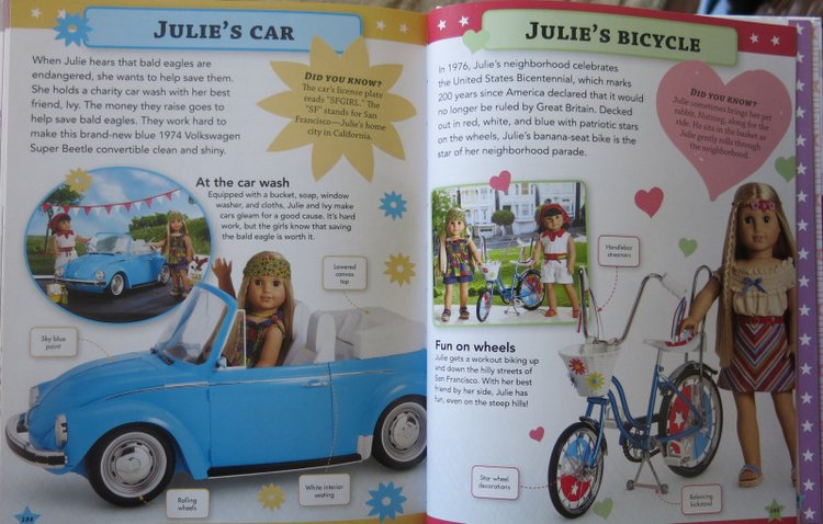 Снова American Girl: mini-девочки. update: Character Encyclopedia, избранные страницы