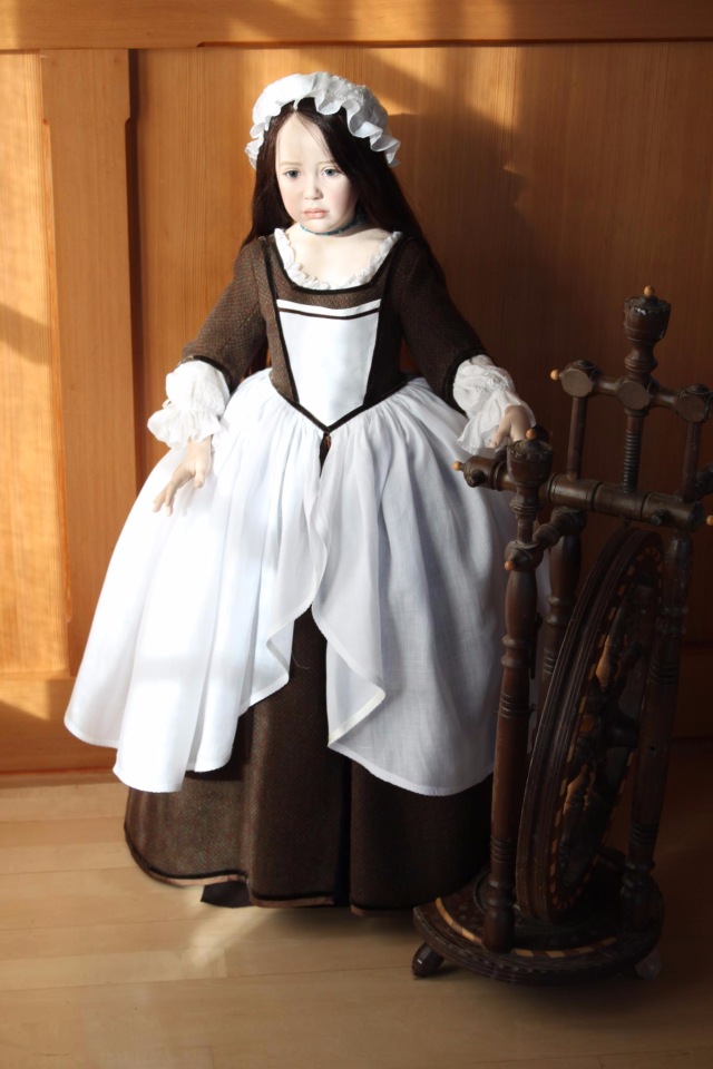 Процесс создания фарфоровых кукол - Джинн Гросс (Jeanne Gross). Часть пятая: Машина времени