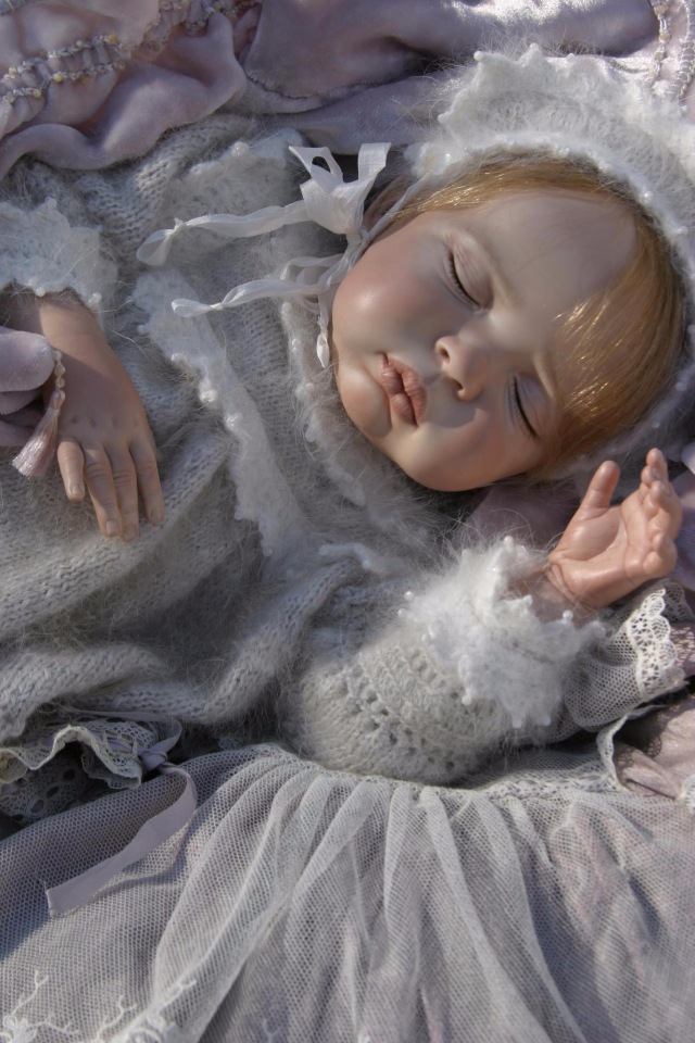 Процесс создания фарфоровых кукол - Джинн Гросс (Jeanne Gross). Часть первая - младенцы