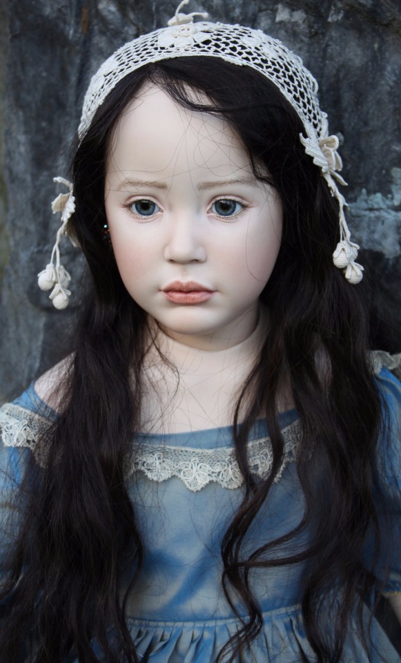 Процесс создания фарфоровых кукол - Джинн Гросс (Jeanne Gross). Часть пятая: Машина времени