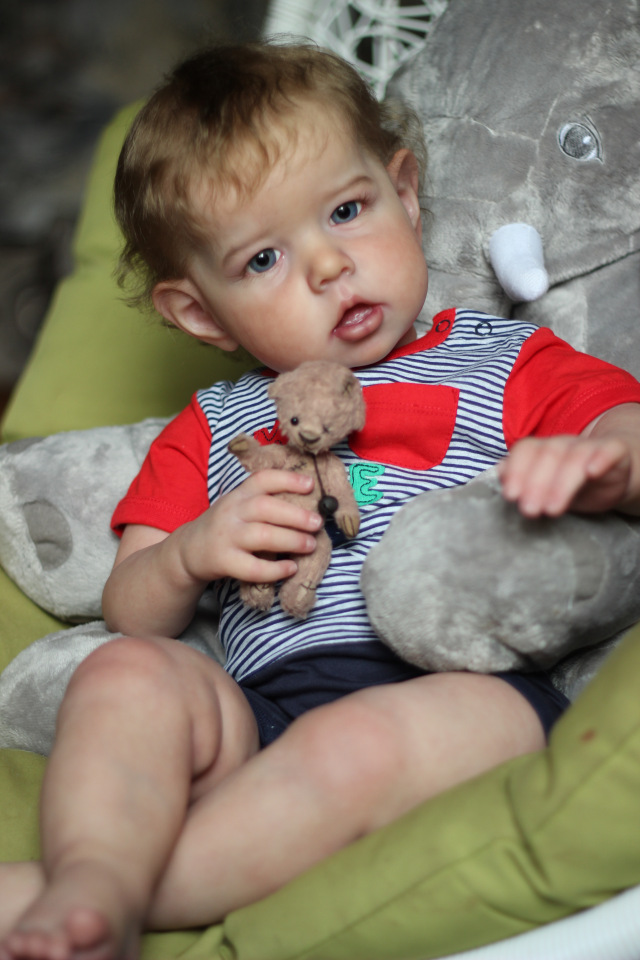 Лиам от Бонни Браун. Liam by Bonnie Brown. Кукла реборн Преображенской Светланы