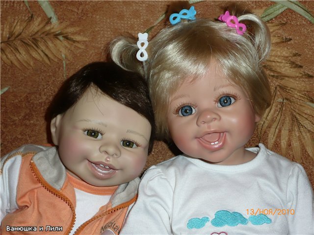 У нас пополнение,Михаэль и Лили