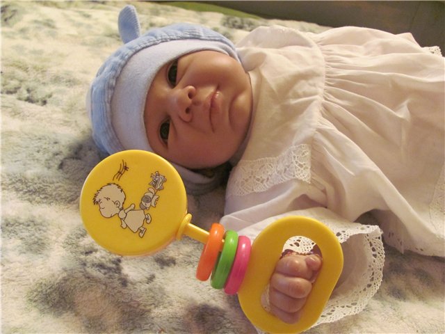 Моя принцесска Евангелинка - нам 1 месяц. Кукла реборн:) (фото 6)