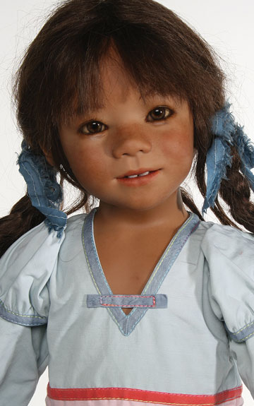 Моя девочка. Коллекционная кукла от Химштедт