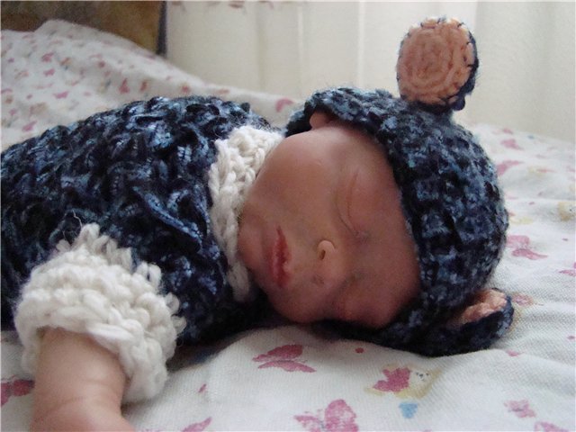 Братик Вари - Боря... Куклы из пластики своими руками (фото 3)