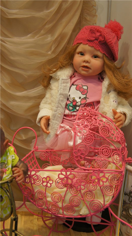 VII Международный салон кукол на Тишинке. Куклы реборн (фото 8)