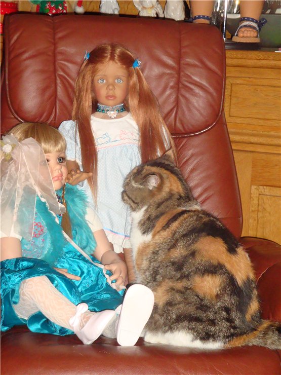 Моя коллекционная кукла Марселина, из коллекции Luna Baby's 1996/97