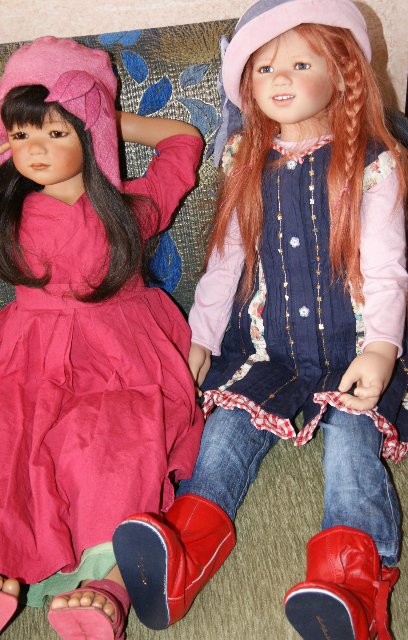 Цветничок красавиц от Annette Himstedt