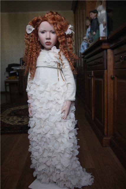 Красавица Elletra (весна 2013) и другие большие девочки Hedwiga и Geraldine (2012). Zwergnase