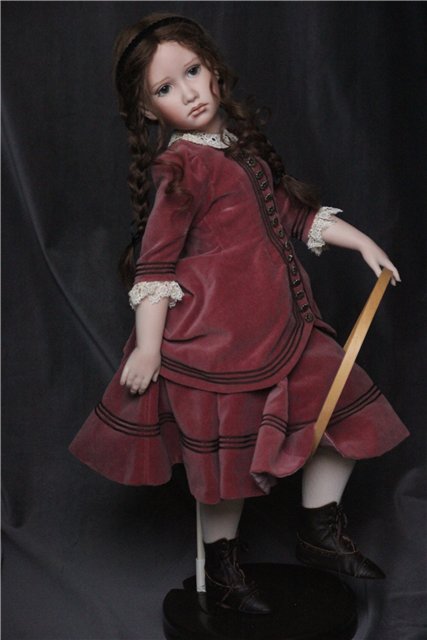 Фарфоровая кукла Белинда от Анджелы и Джона Баркер