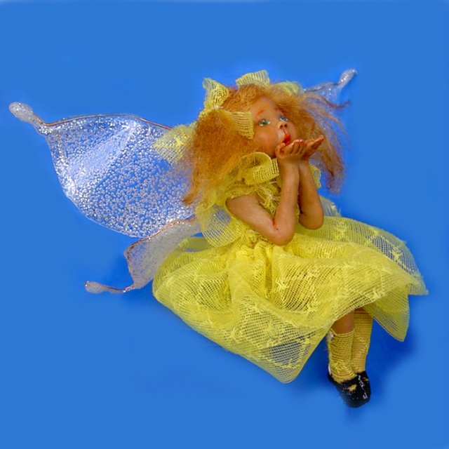 Фея Осенних листьев. Мини кукла (фото 7)