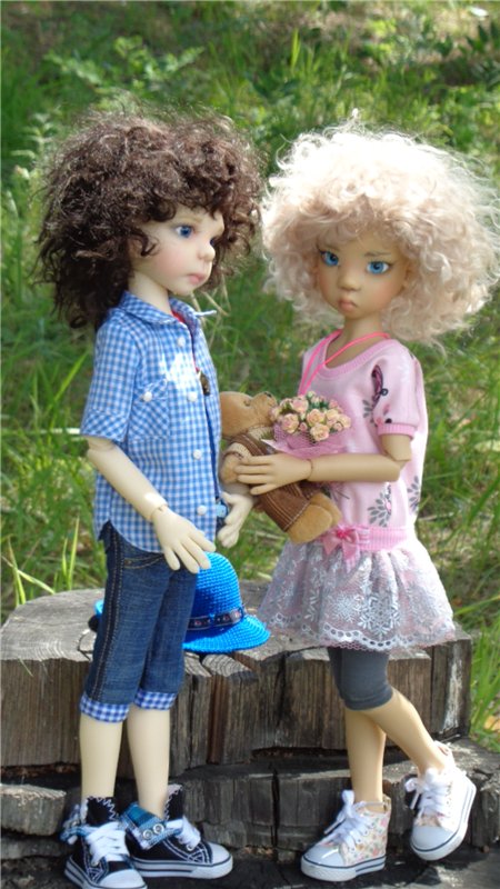 Первое свидание — Куклы Kaye Wiggs (Кайе Виггс): авторские BJD (БЖД) (фото 7)