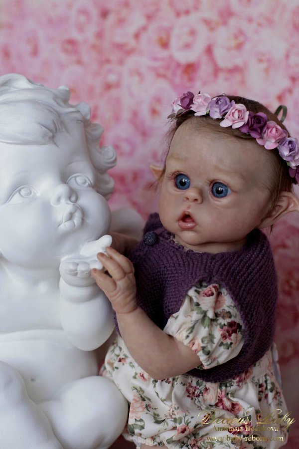 Сказочная малышка Офелия! Кукла реборн Анастасии Бочковой | Бэйбики Сказочная малышка Офелия! Кукла реборн Анастасии Бочковой