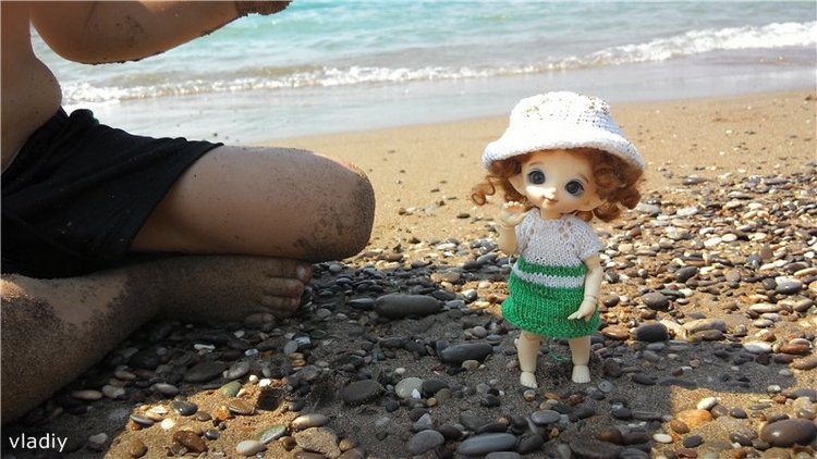 Один день Стеши на море — Куклы Fairyland (ФэйриЛэнд): BJD (БЖД) (фото 9)