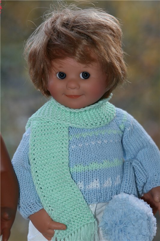 Сладкая парочка - зефирчик с шоколадом или Лука и Штрубеллина, студийные вихтелята Rosemarie Anna Muller