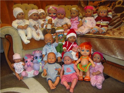 Мамочки играются,ведь вернуться в детство никогда не поздно. Игровые малыши Baby Annabell, Chu-Chu, Baby Born от Zapf