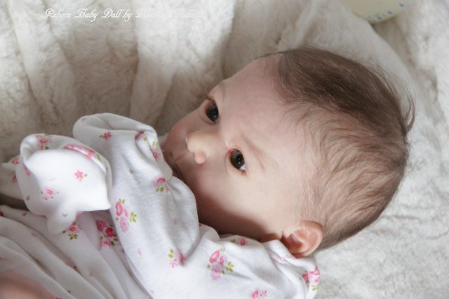 Моя малышка из нового молда Matis от Gudrun Legler. Куколка реборн Виктории Вишни (фото 9)