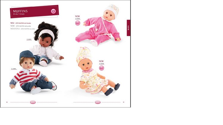 2015 Gotz Catalogue — Куклы Gotz (Готц): Ханна (фото 2)